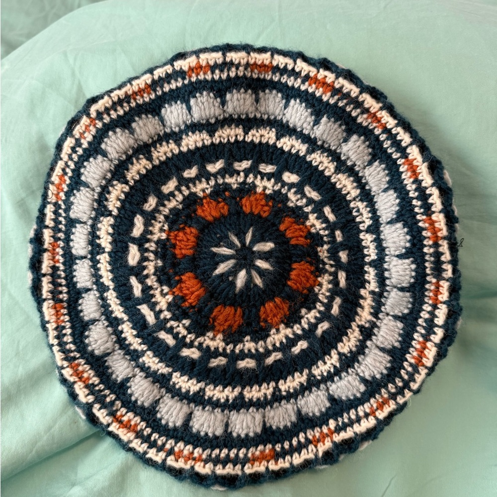 Nirvana Crochet Beanie